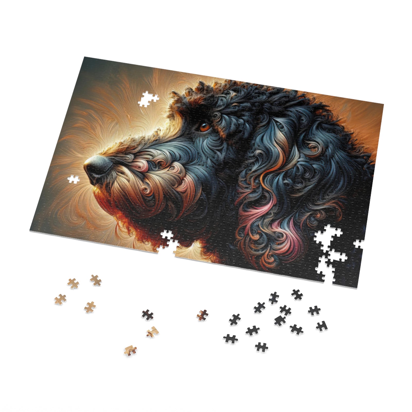 Opal's Whorled Whimsy Jigsaw Puzzle