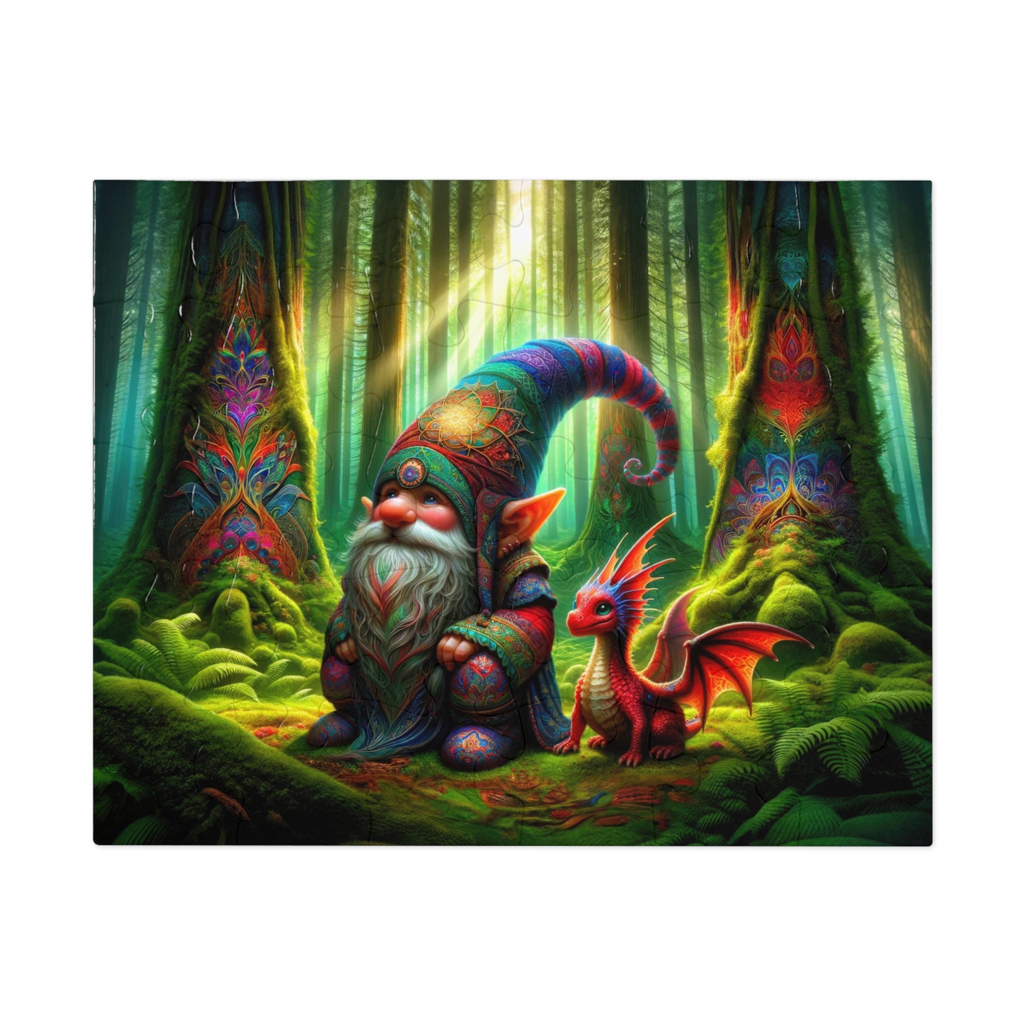 The Guardian of the Enchanted Glade Jigsaw Puzzle