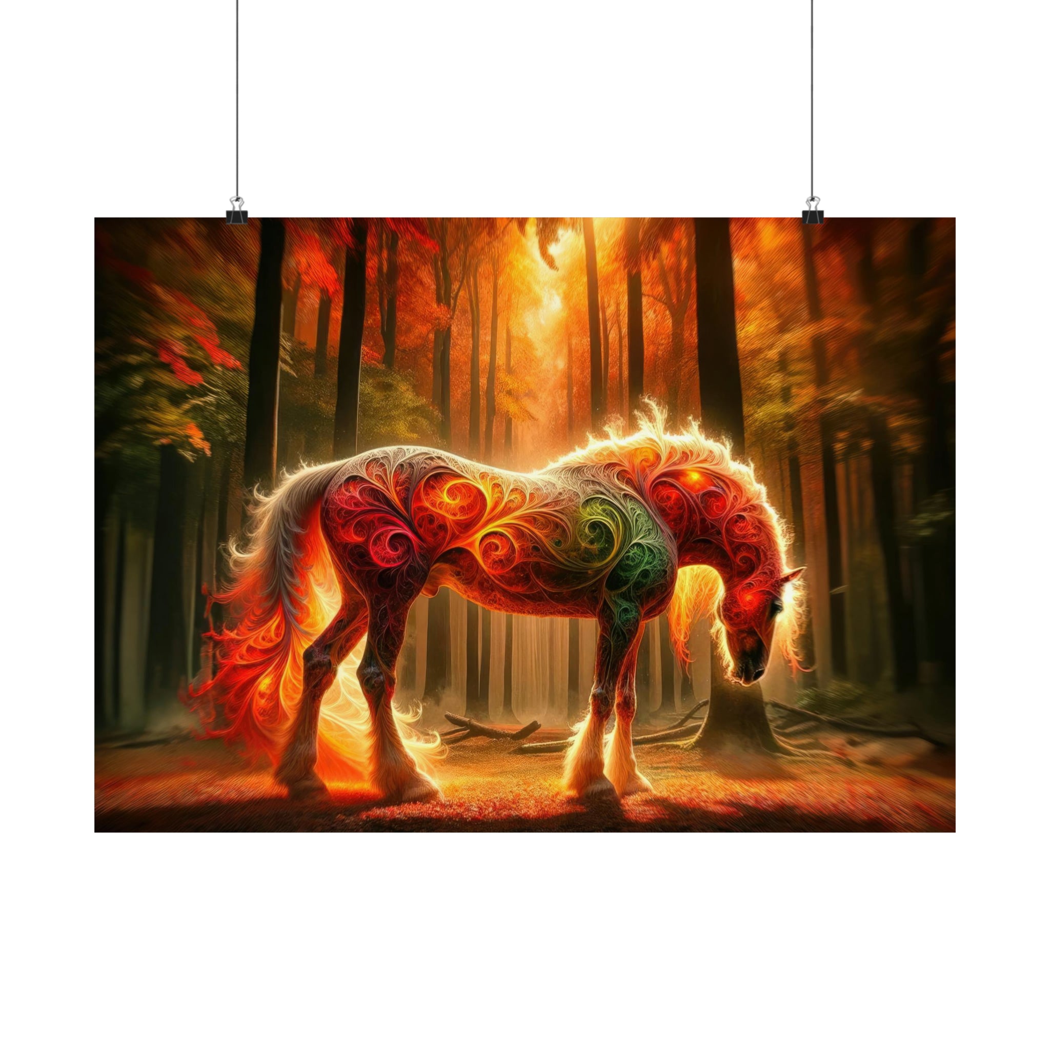 The Incandescent Steed Poster