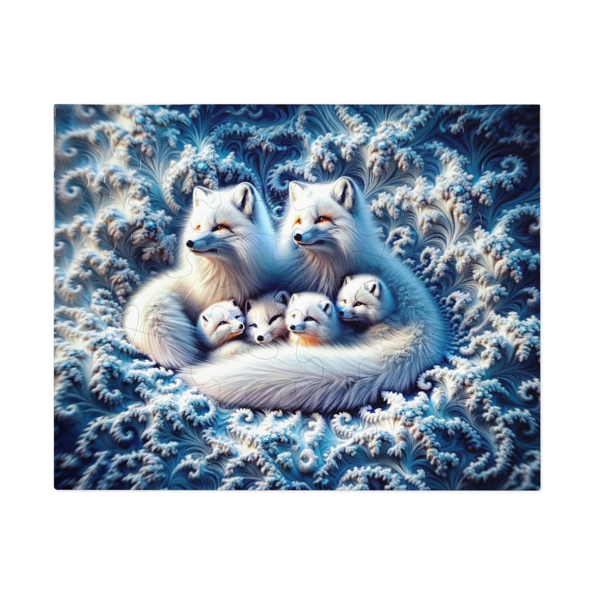 The Foxes of Fractal Valley Puzzle