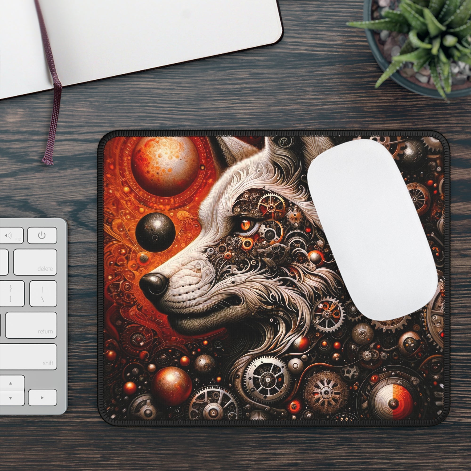 The Mechanical Beast Gaming Mouse Pad
