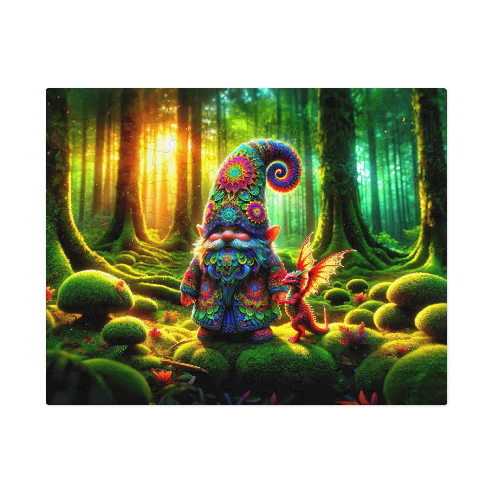 The Gnome's Morning in Enchanted Woods Jigsaw Puzzle