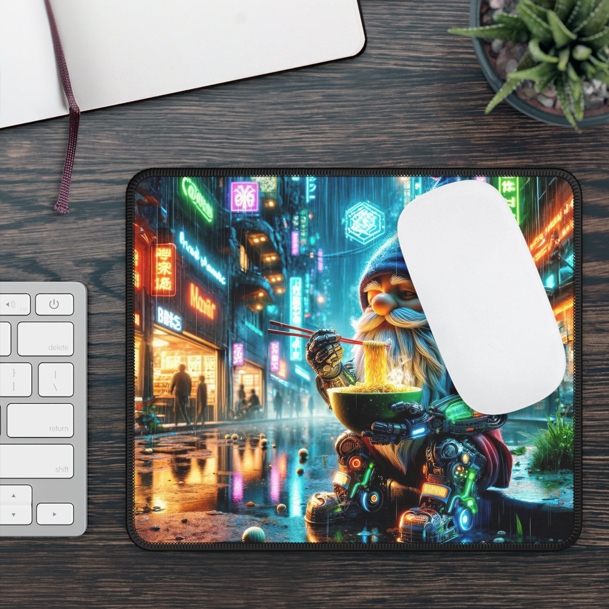 Neon Noodles Gaming Mouse Pad
