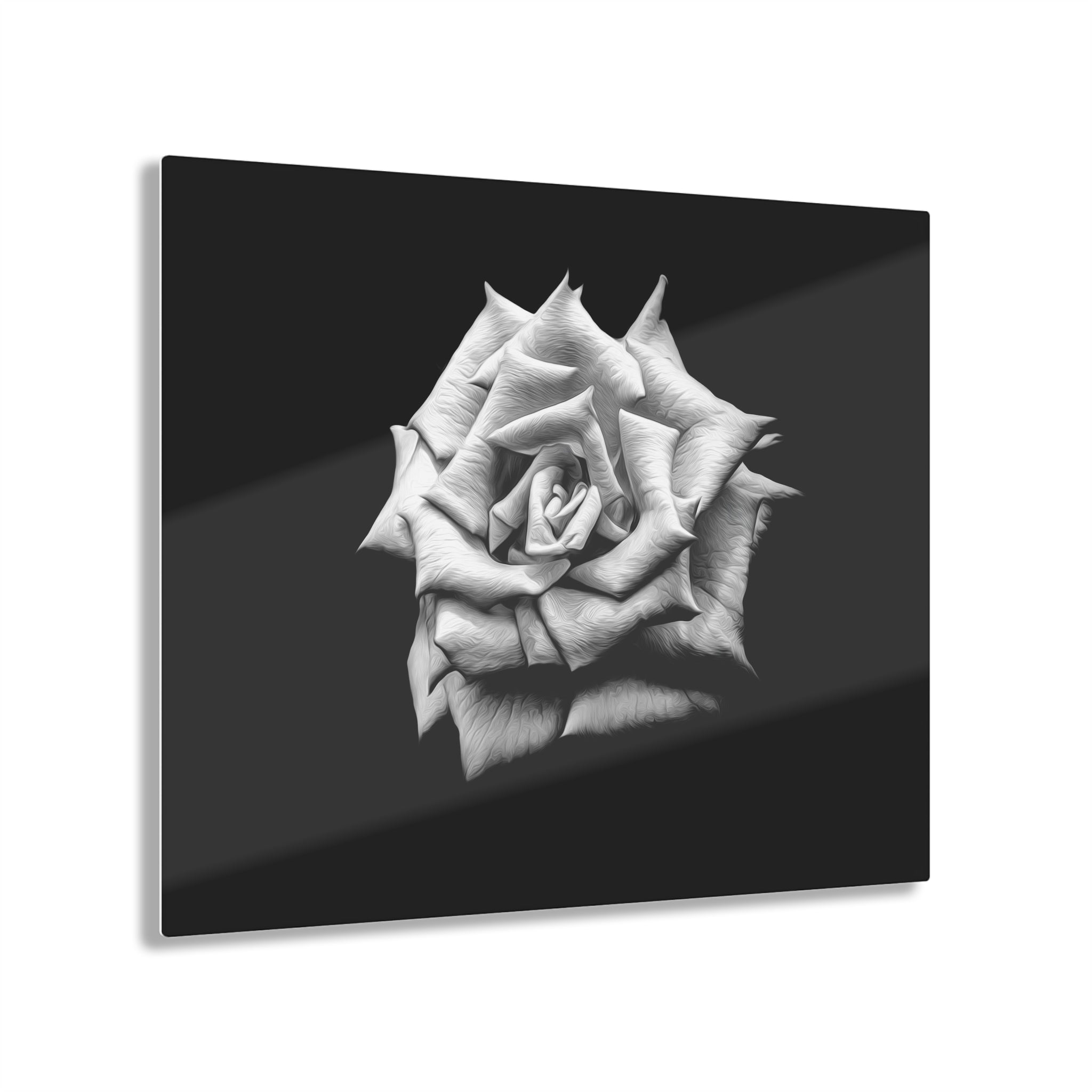 A Rose Alone Acrylic Print