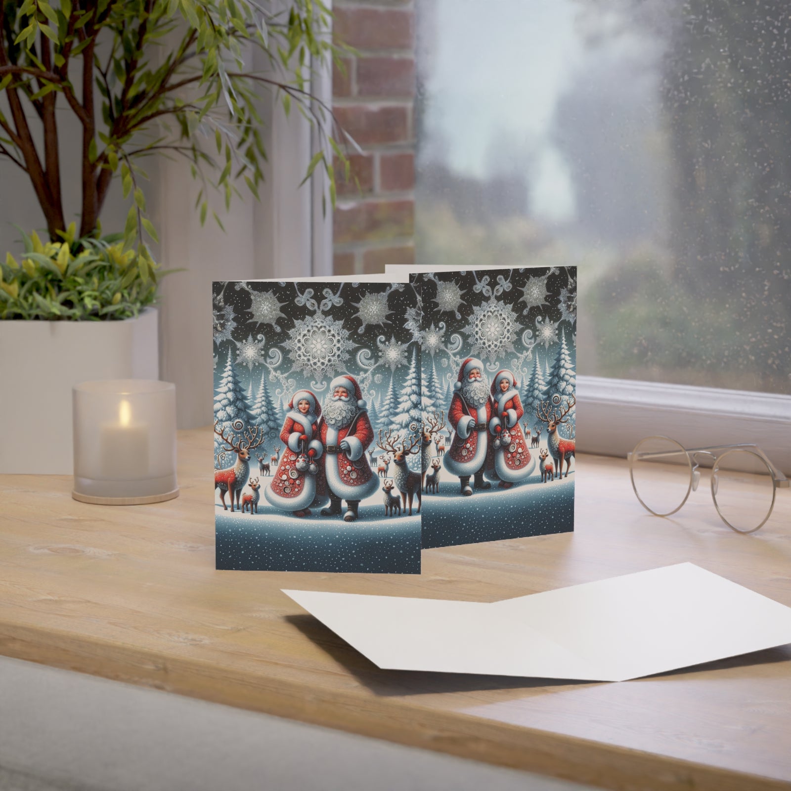 Enchanted Winter Whimsy Greeting Cards