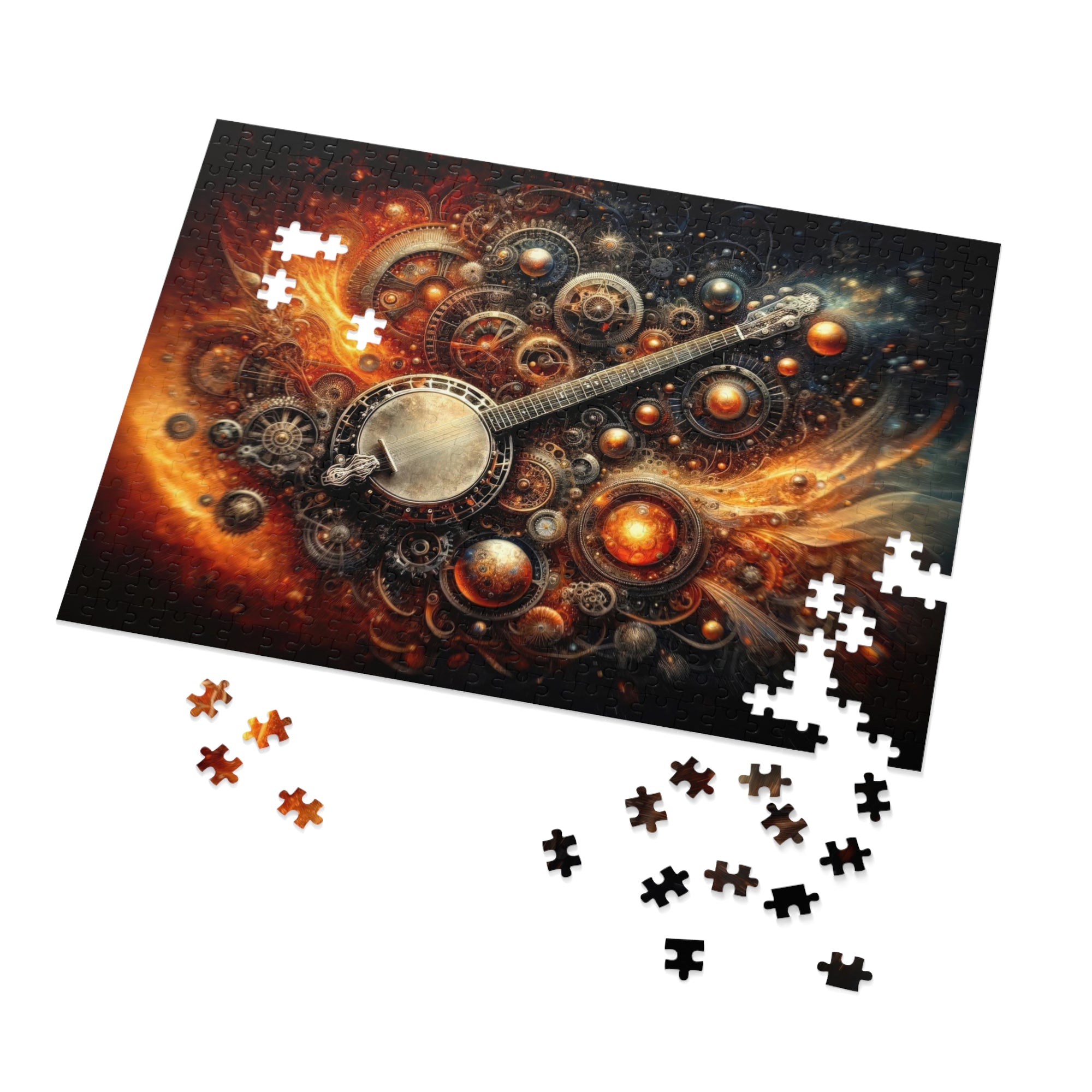 An Elegy of Cogs and Chords Jigsaw Puzzle