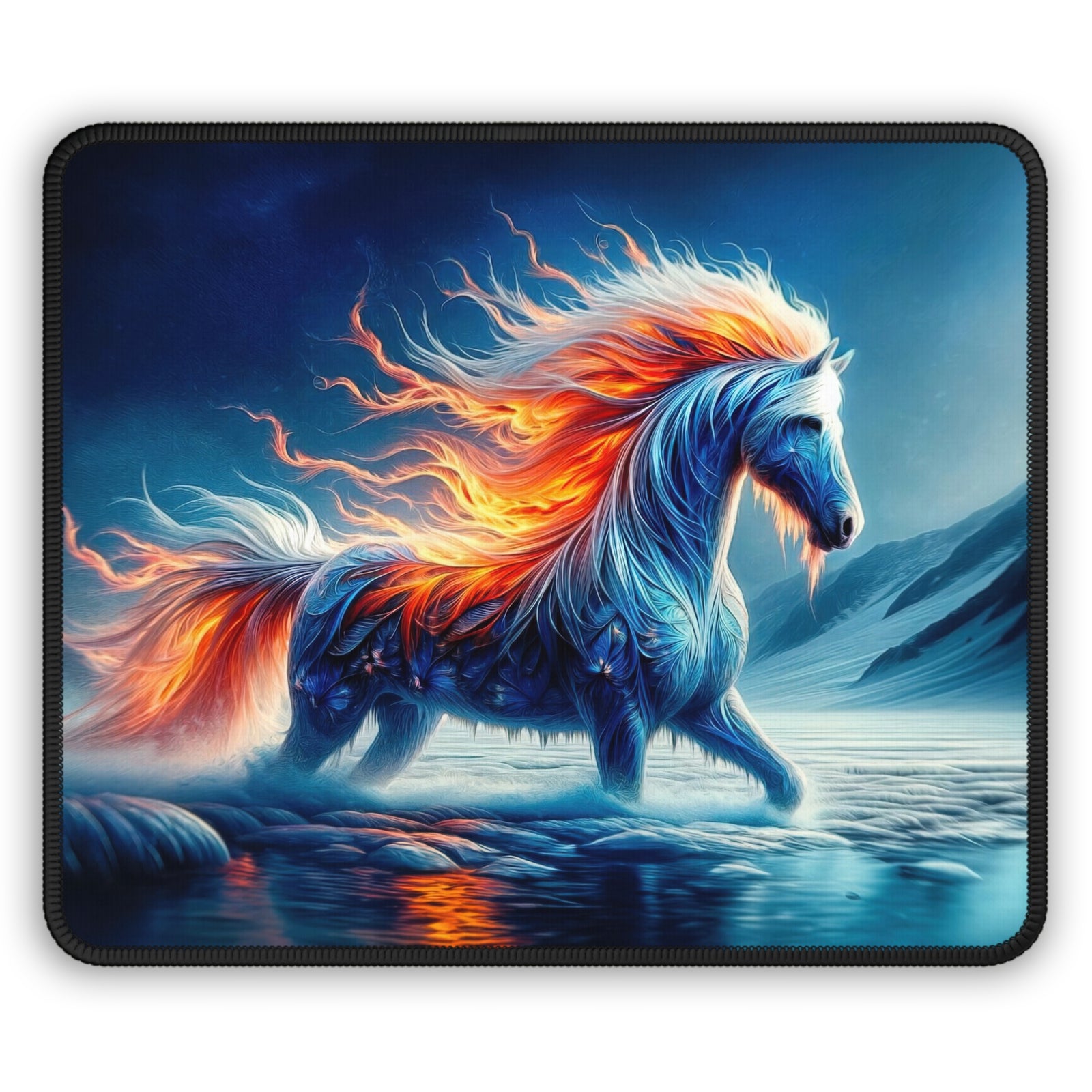 Flameheart Gaming Mouse Pad