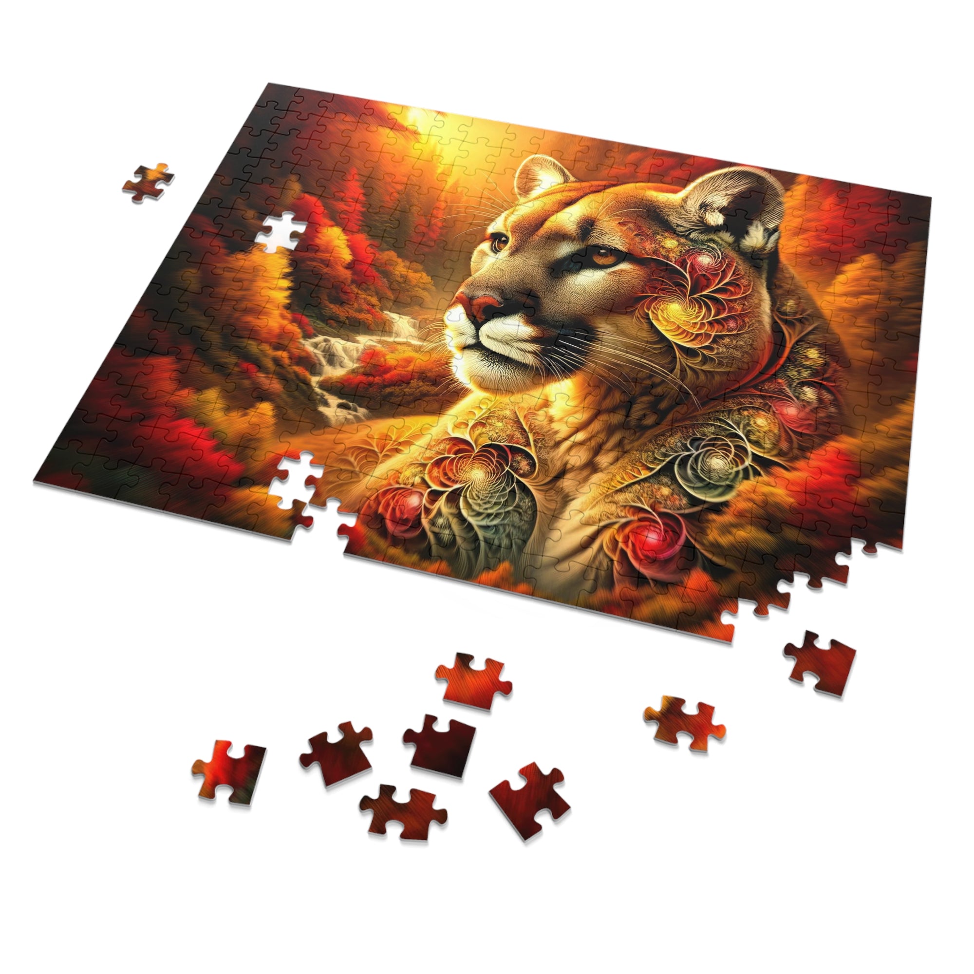The Cougar's Mosaic Soul Puzzle