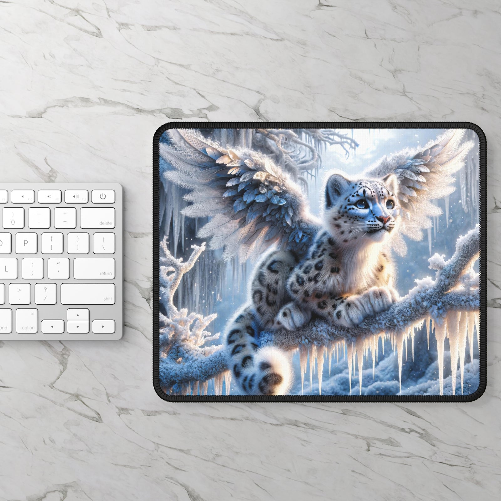 Icicle Realms Mouse Pad