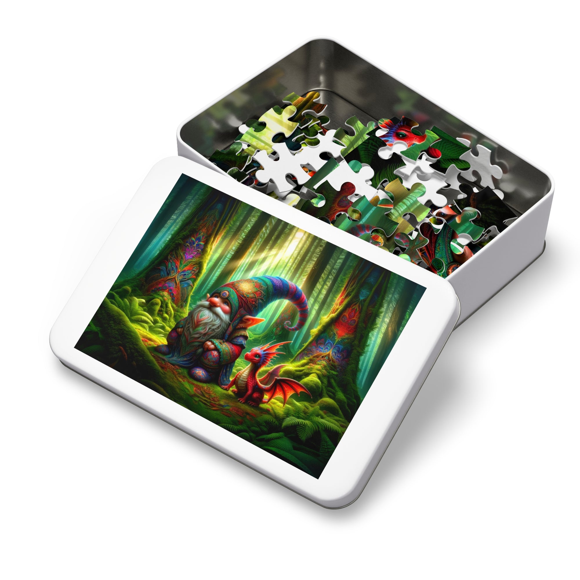 The Guardian of the Enchanted Glade Jigsaw Puzzle
