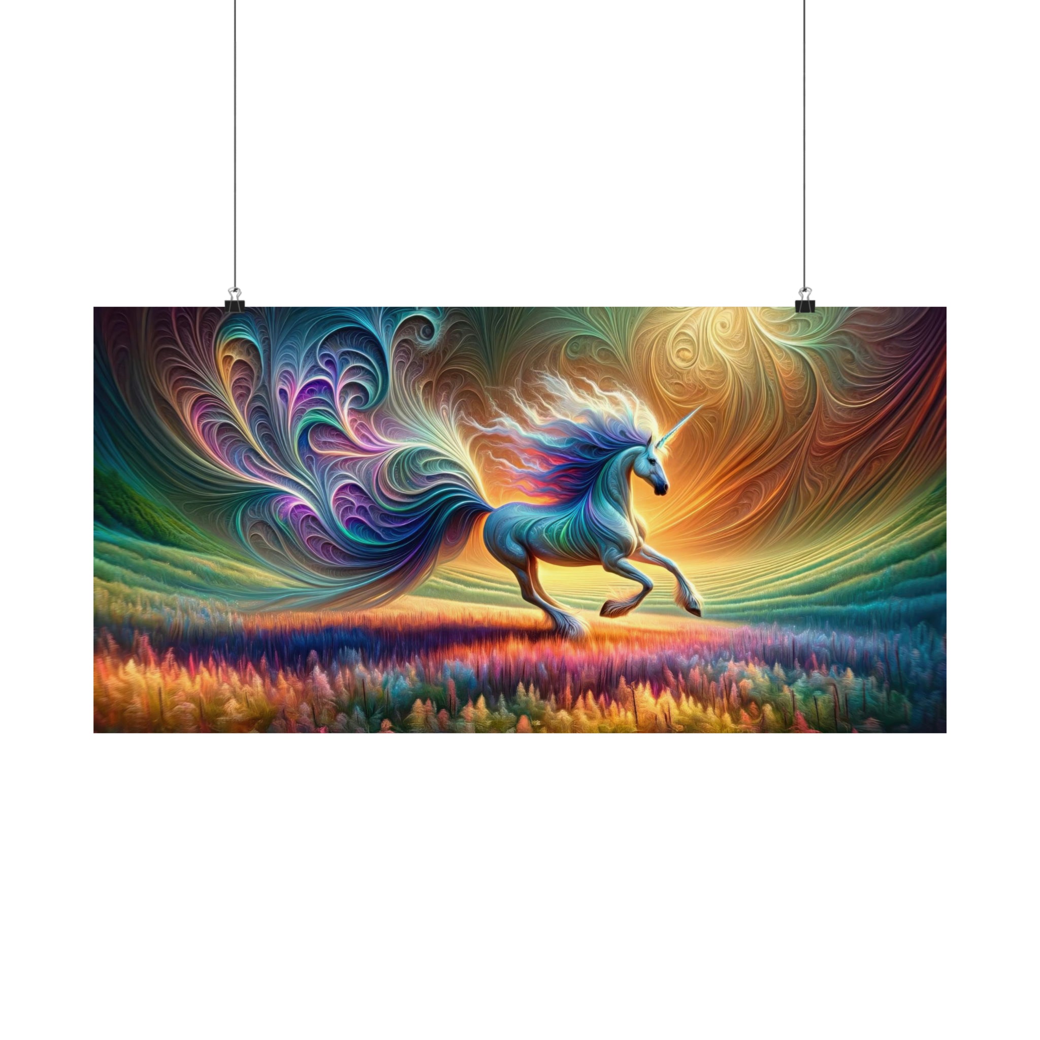 The Dance of Colors Poster