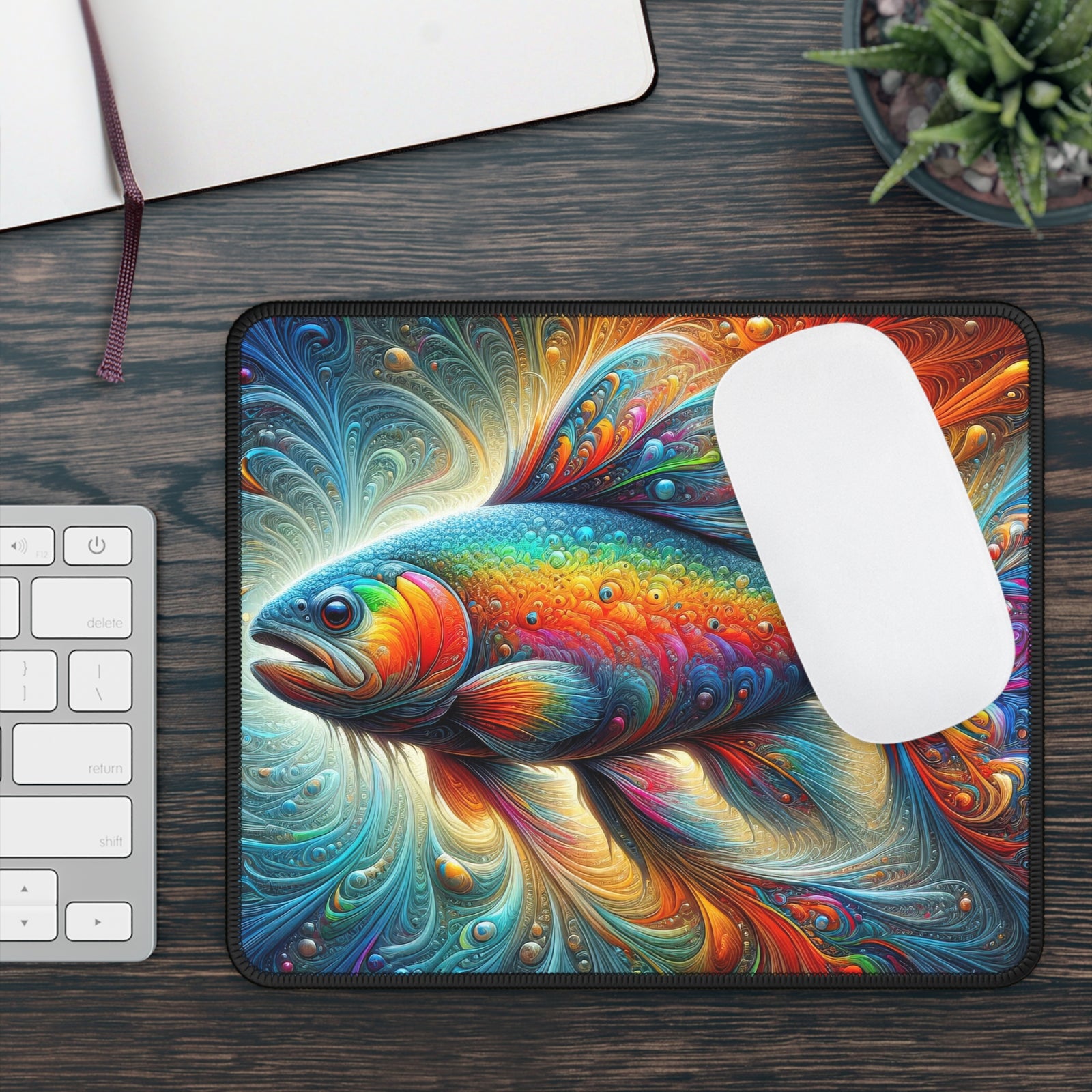 Abyssal Rainbow Mouse Pad