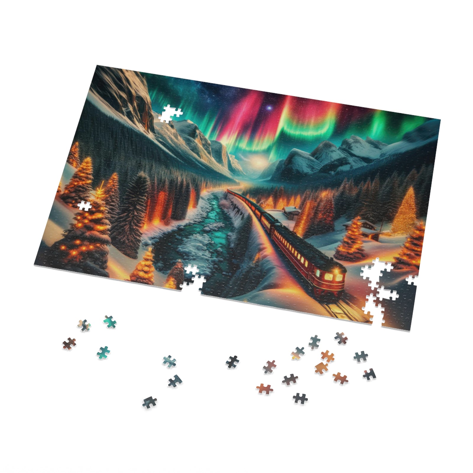 Aurora Rails Jigsaw Puzzle