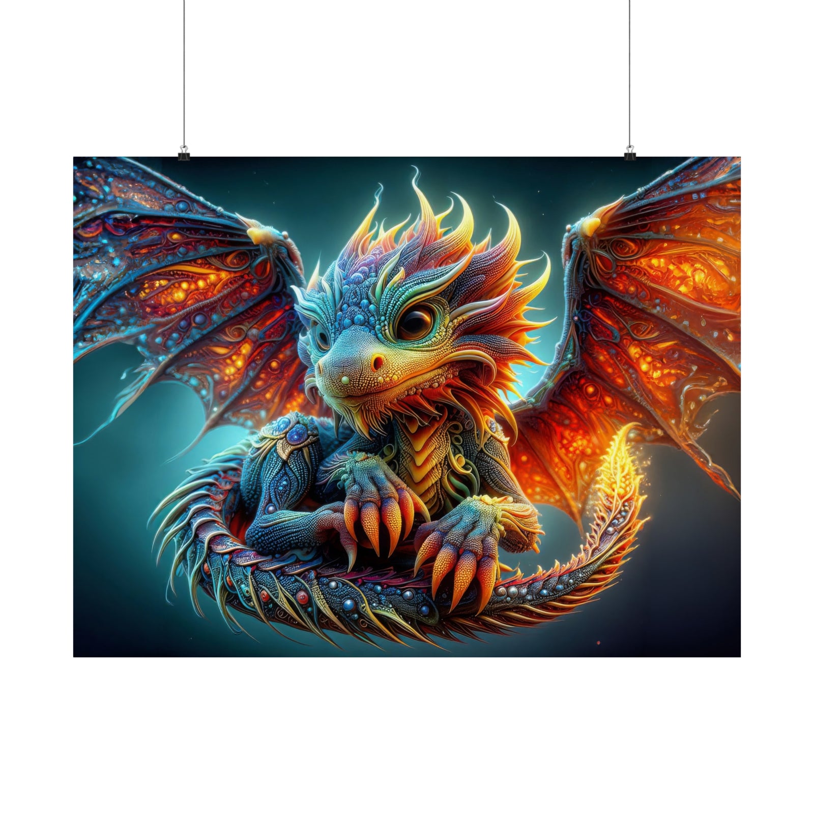 The Gilded Wyvern Poster