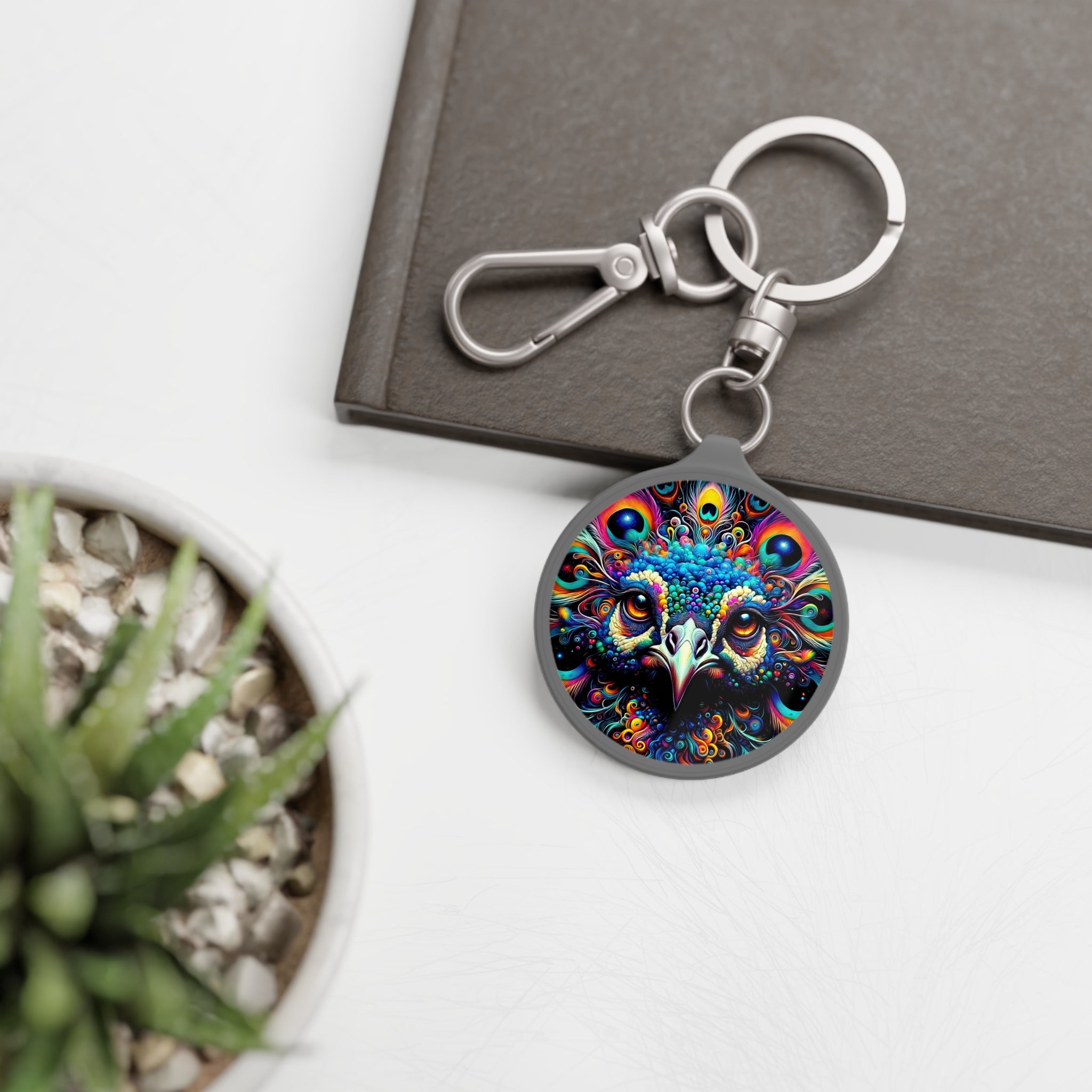 Orion’s Plume Tapestry Keyring Tag
