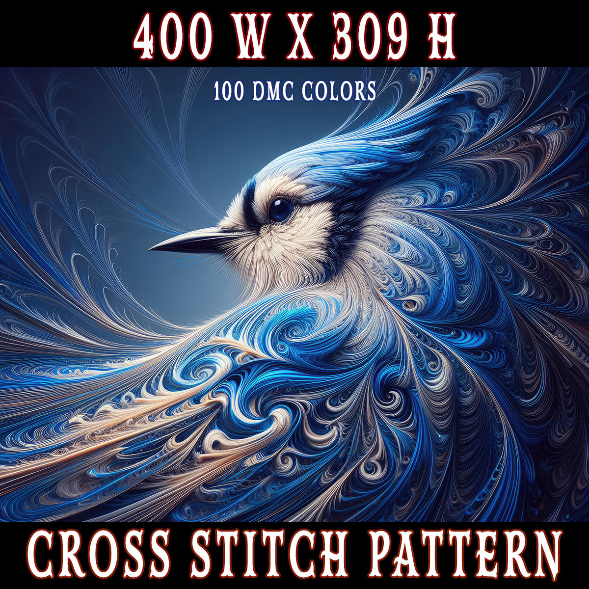Enigmatic Elegance Cross Stitch Pattern