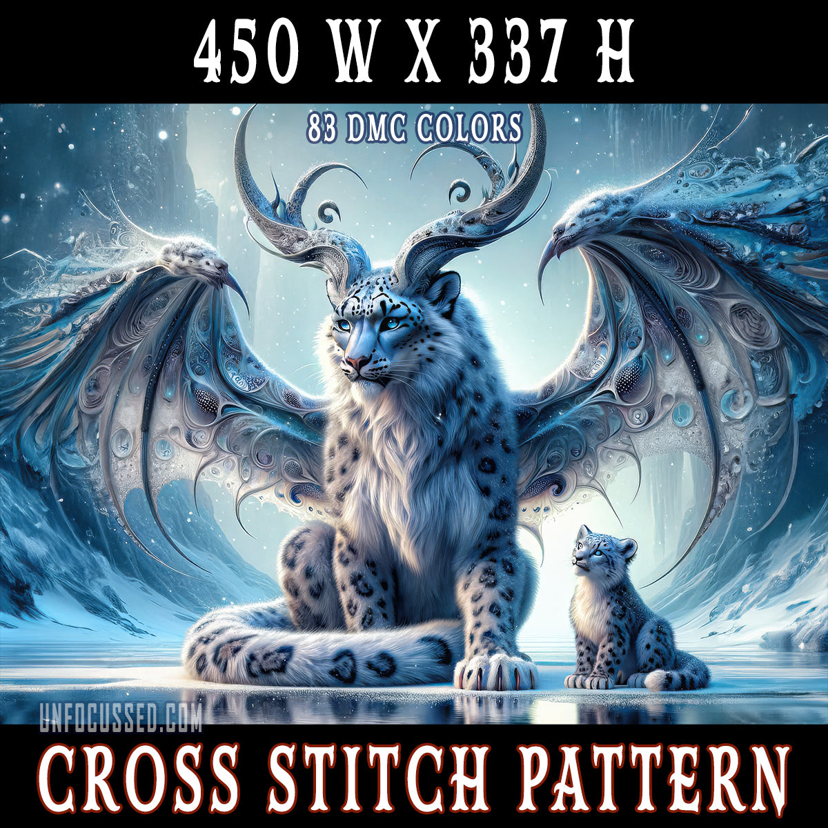 Frostwing Chronicles Cross Stitch Pattern