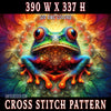 Kaleidoscopic Guardian of the Mystic Pond Cross Stitch Pattern