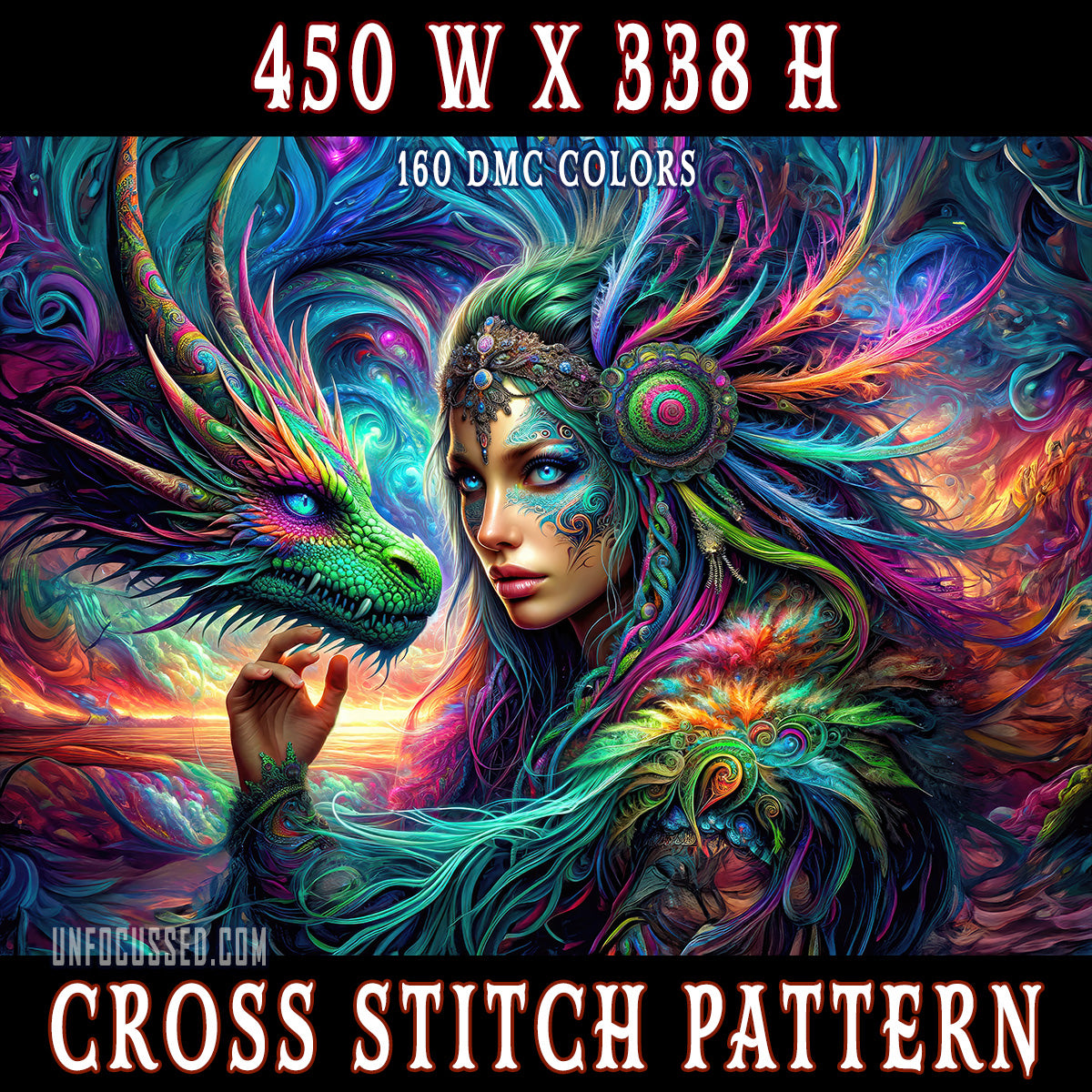 Majestic Muses Cross Stitch Pattern
