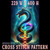 Serpentine Ascension Cross Stitch Pattern