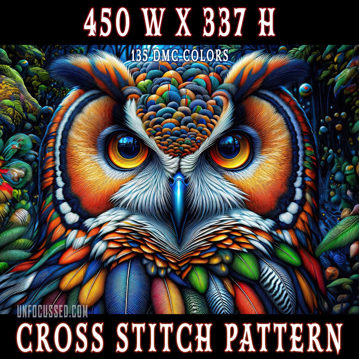 Spectrum of Wisdom Cross Stitch Pattern