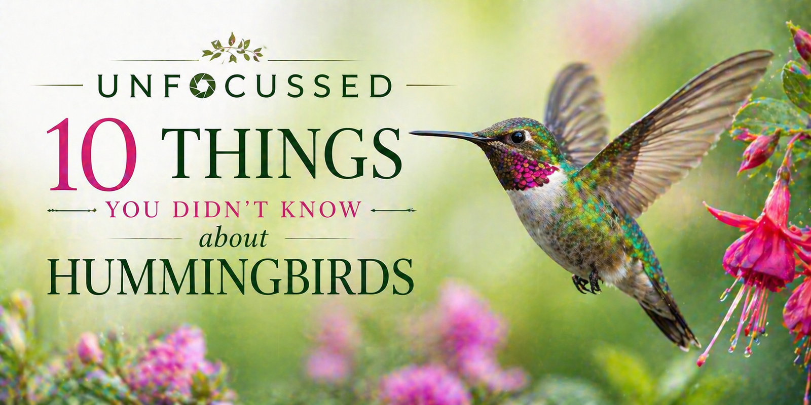 10 Things You Didn’t Know About Hummingbirds