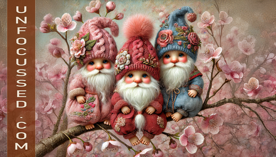 A Trio of Springtime Mischief