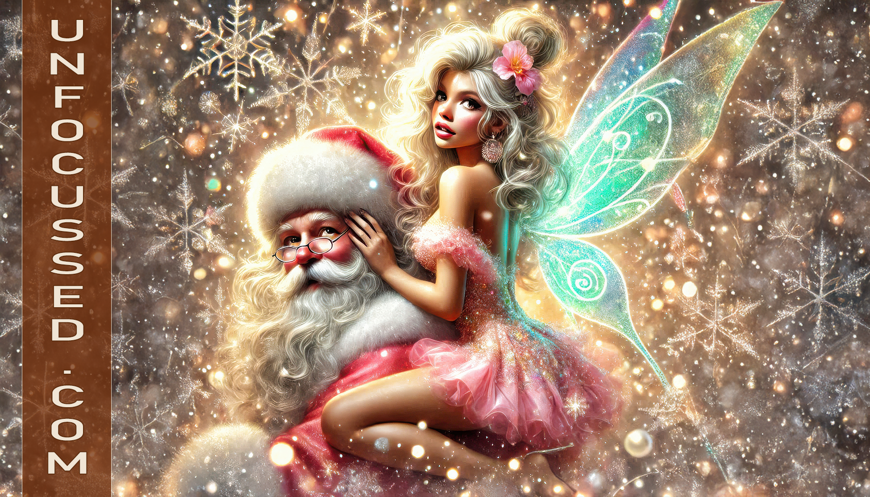 Impression De Noël Avec Des Taches De Flocons De Neige Et Un Motif Du Impression De Noël Avec Des Taches De Flocons De Neige Et Un Motif Du