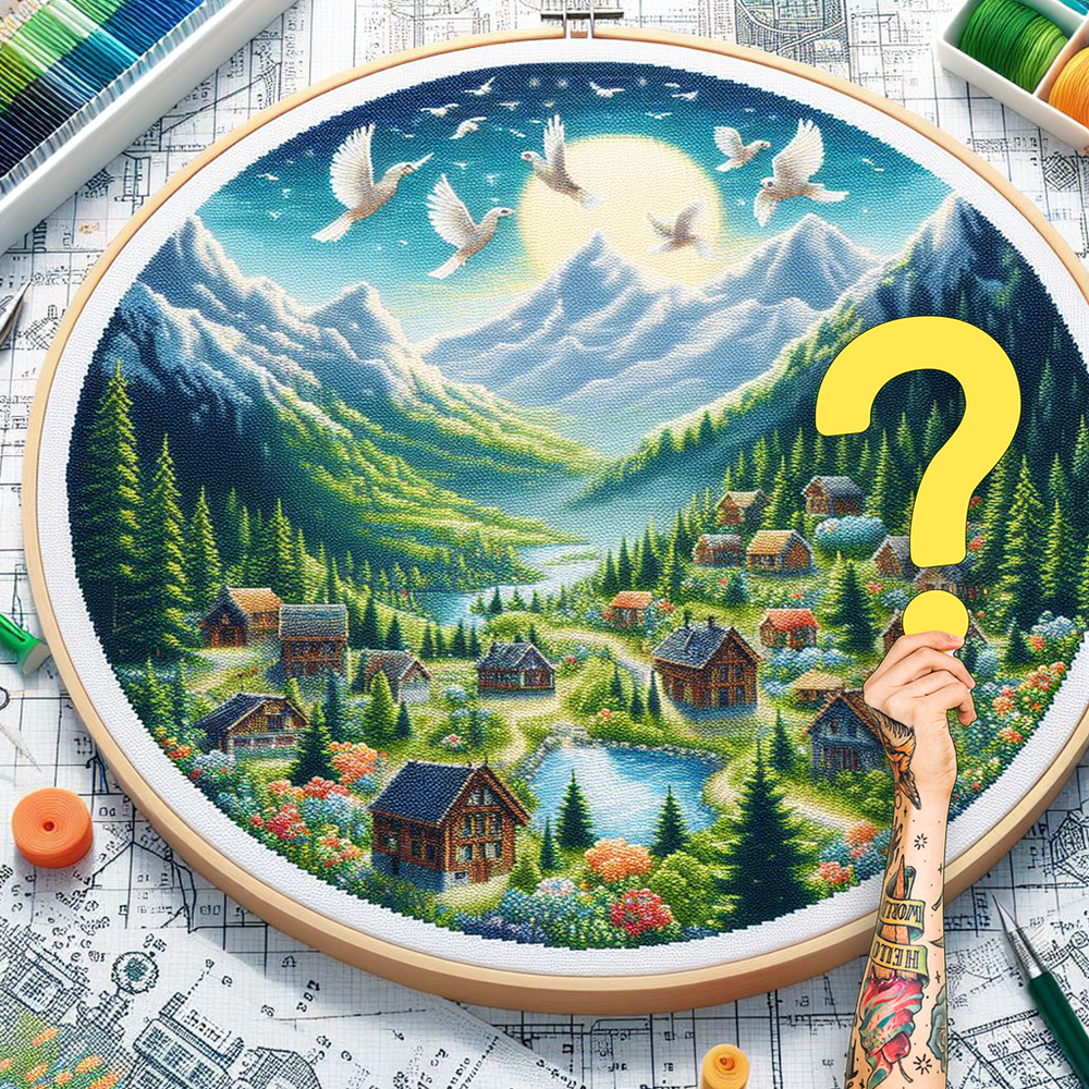 Q&A: Adapting Cross Stitch Patterns for Different Fabric Counts