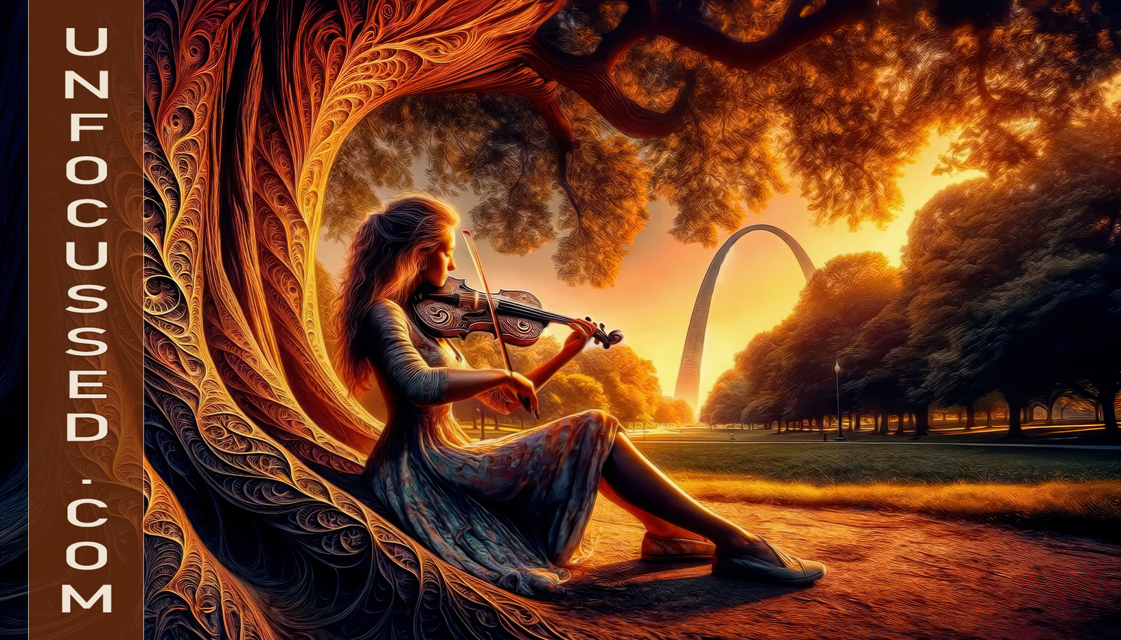 Arc of Harmony in the Park: A Symphony of Souls