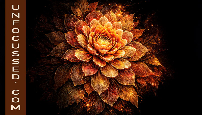 Autumn Filigree Chrysanthemum