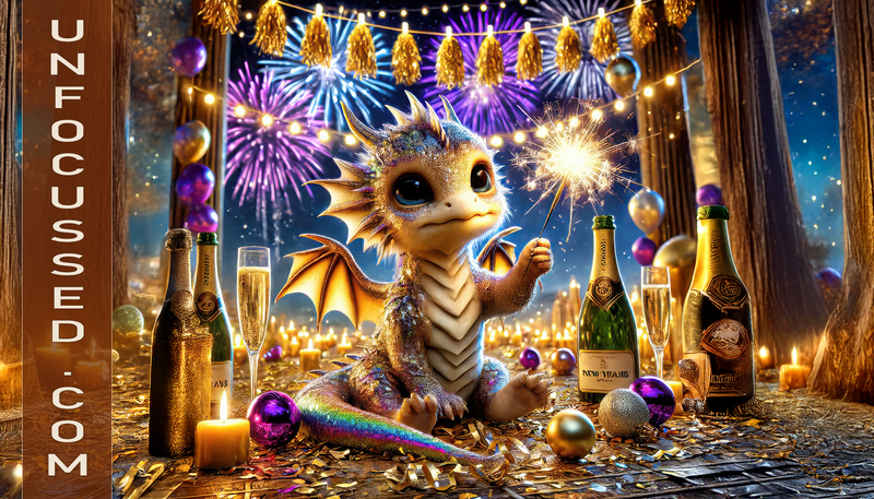 Baby Dragon’s Dazzling New Year Bash