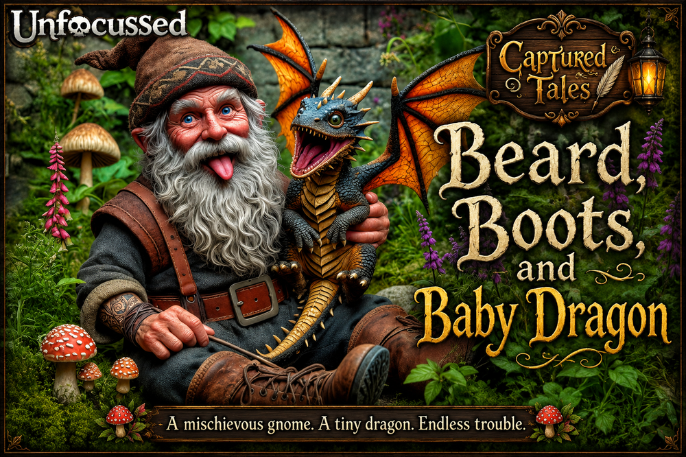 Beard, Boots, and Baby Dragon Captured Tale