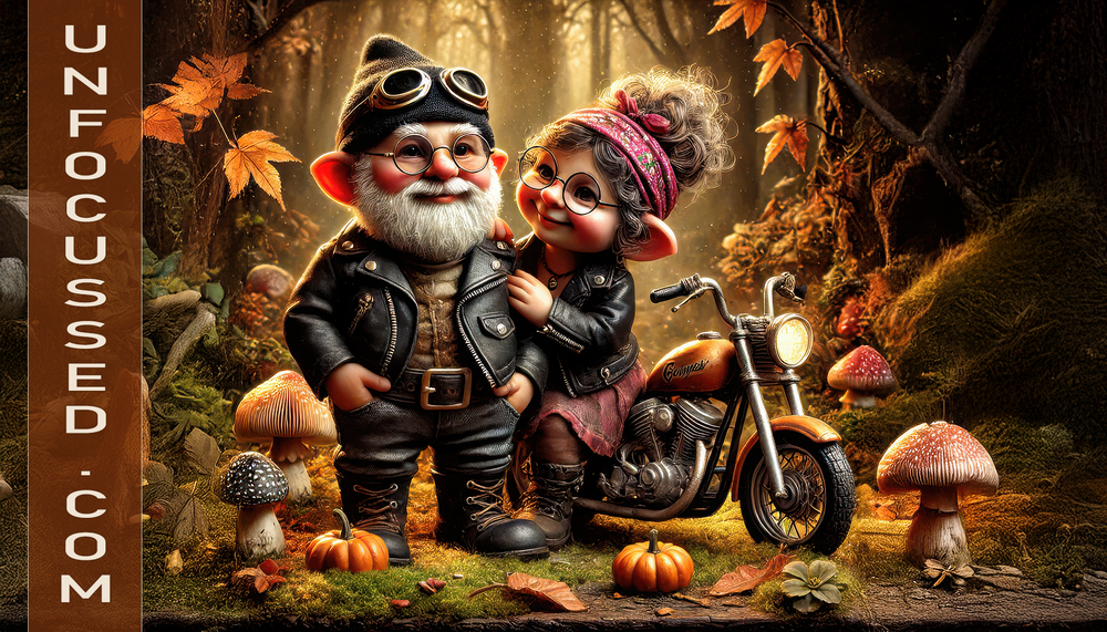Biker Gnomes: Romance on the Woodland Path