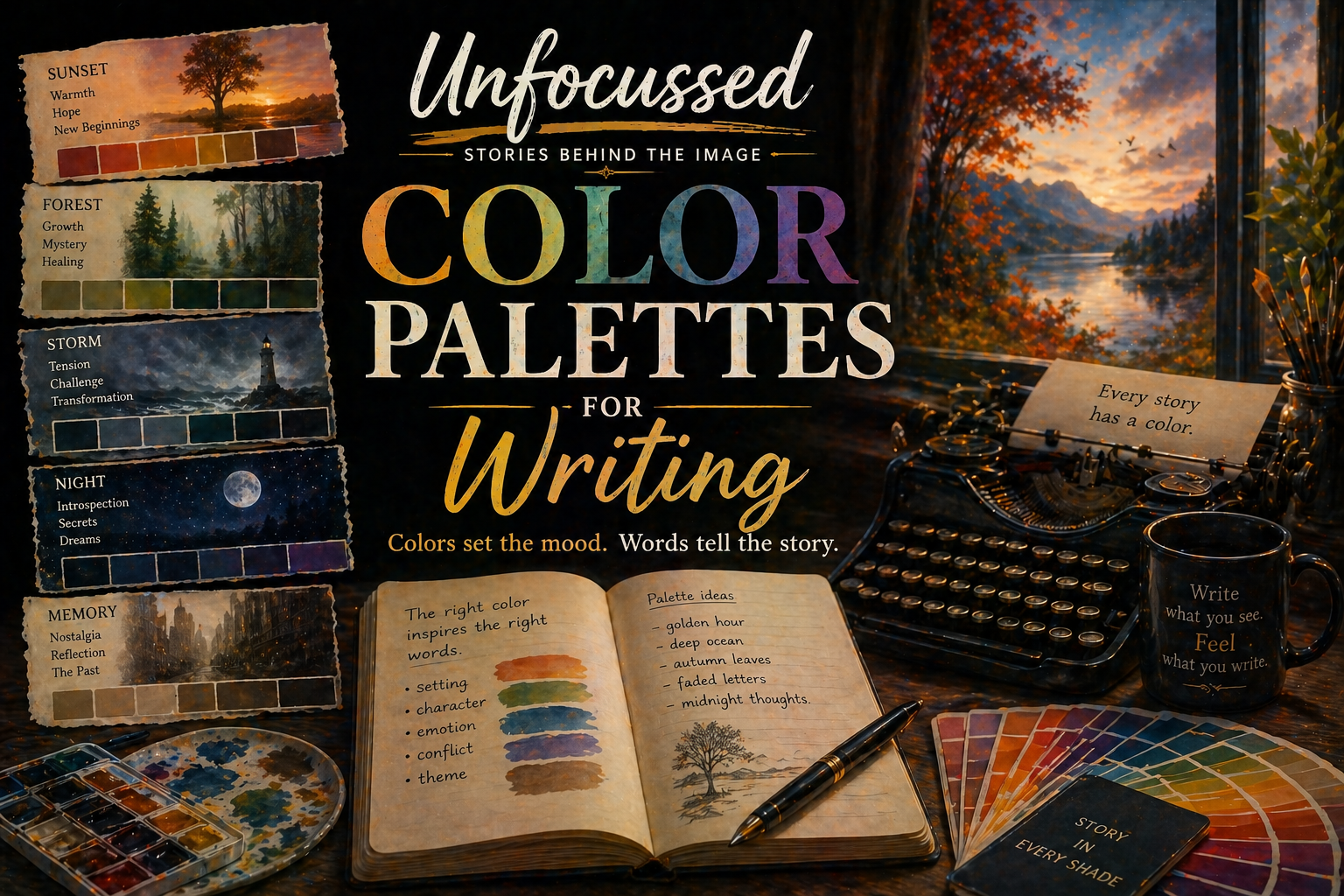 Color Palettes for Writing
