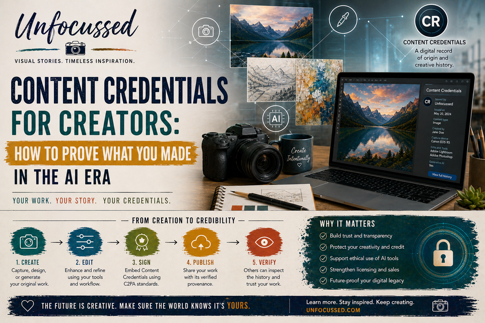 Content Credentials for Creators: How to Prove What You Made in the AI Era