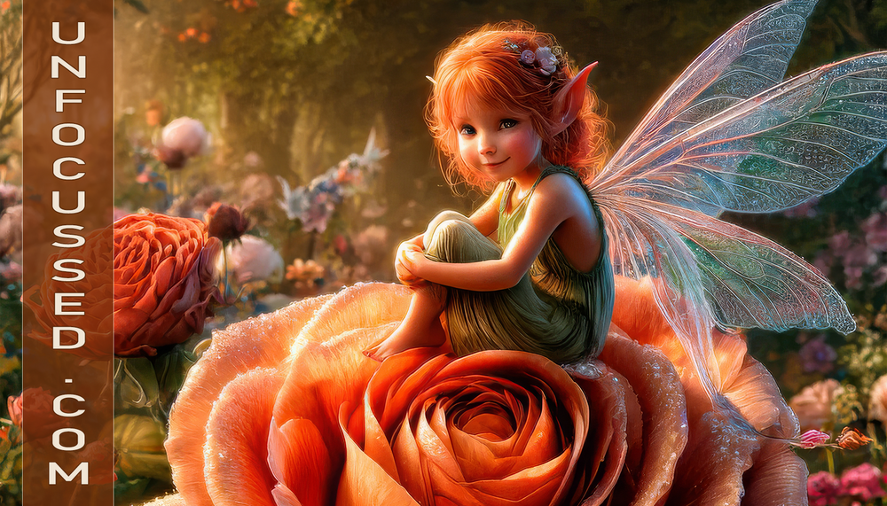 Dawn's First Blush and the Rose Sprite