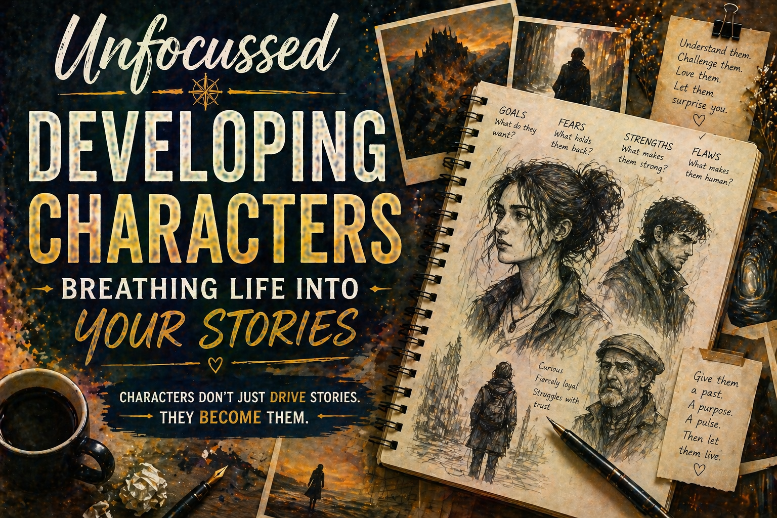 Developing Characters: Breathing Life Into Your Stories – Unfocussed ...