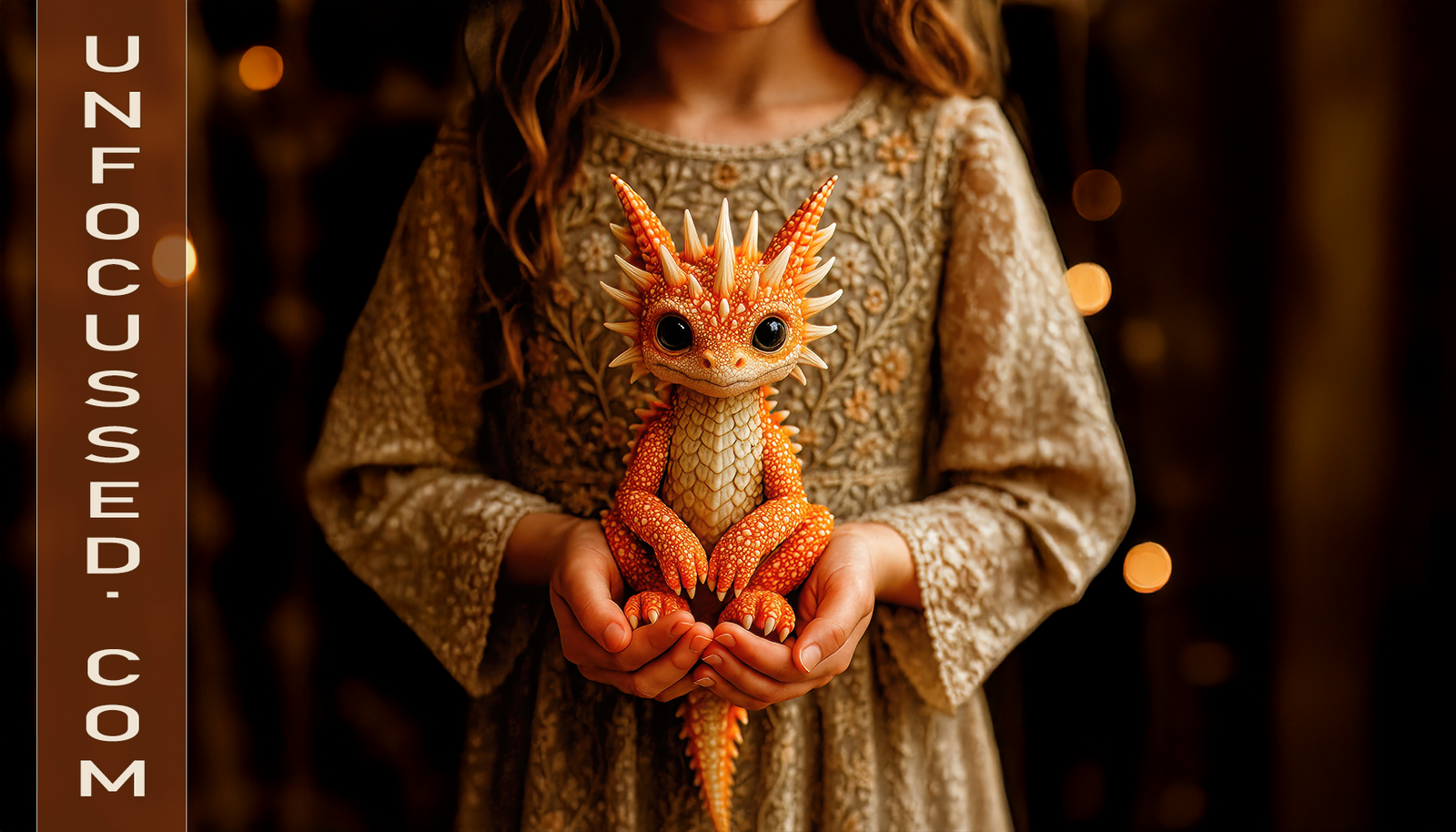 Dragonling in Gentle Hands