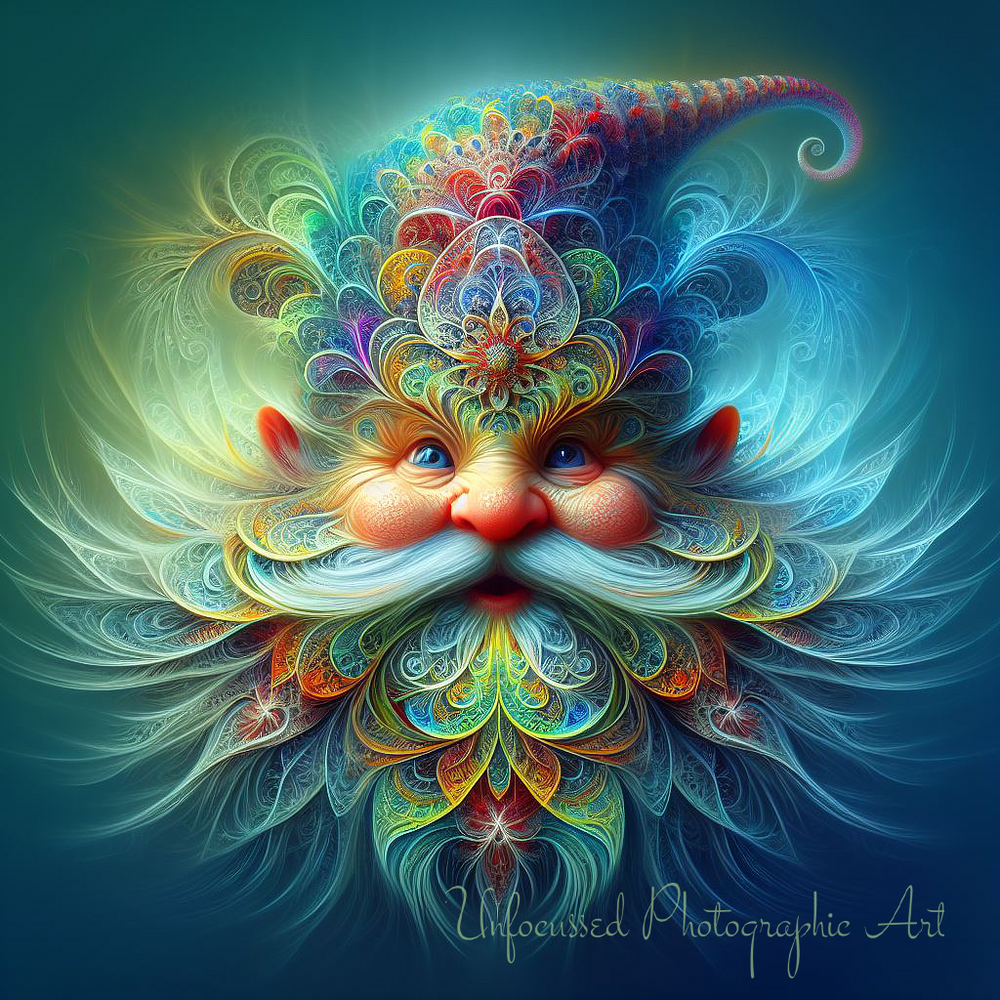Twinkle's Enchanted Echo: The Fractal Gnome of Everlasting Laughter