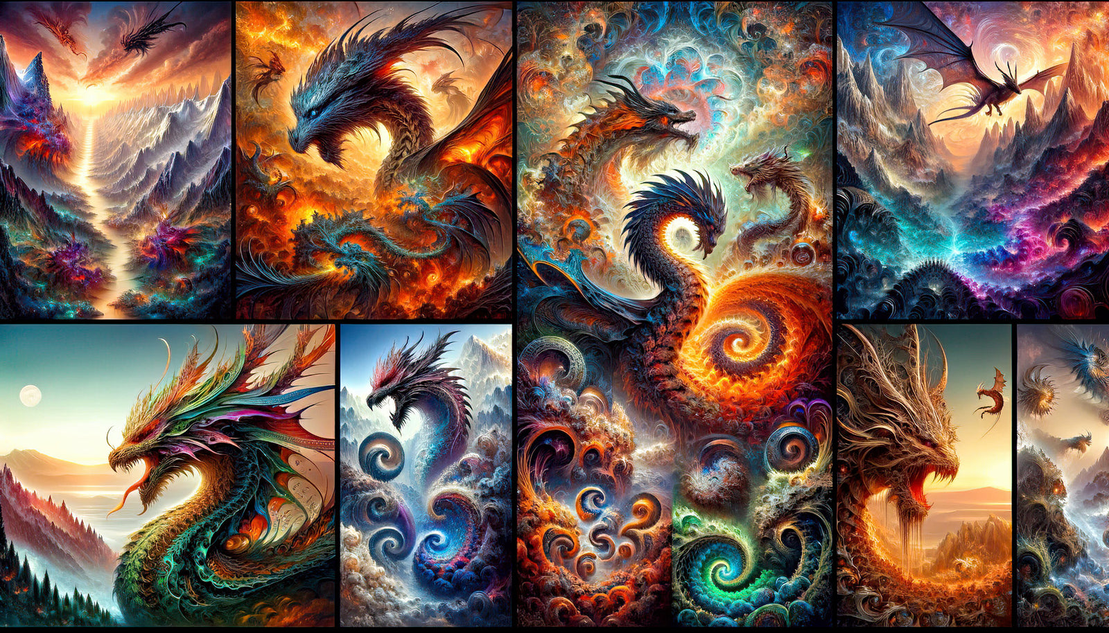 Dive Into the Infinite: Introducing Our Fractal Fantasies Collection