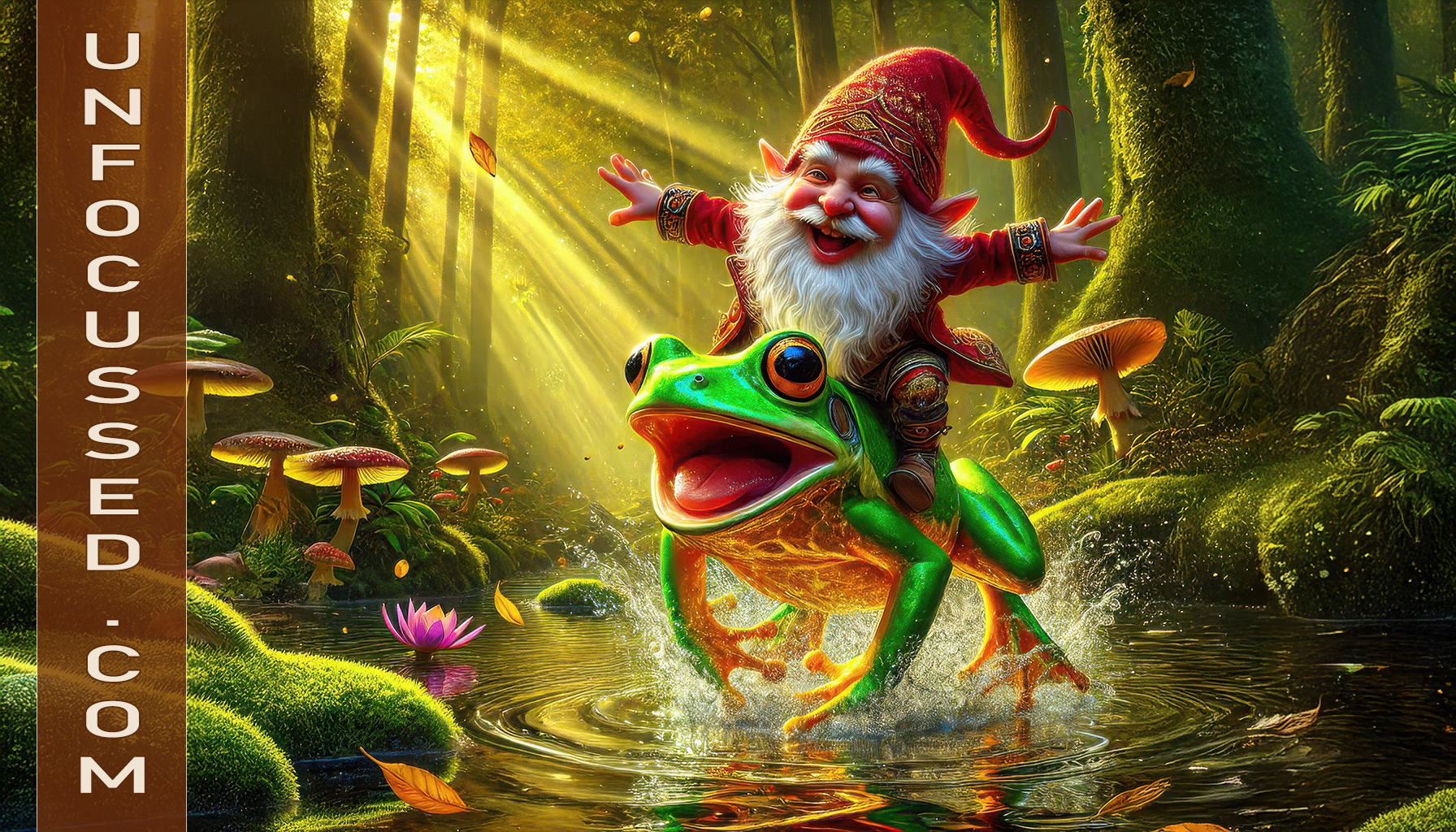 Frog Rodeo: Gnome Style – Unfocussed Photography & Art