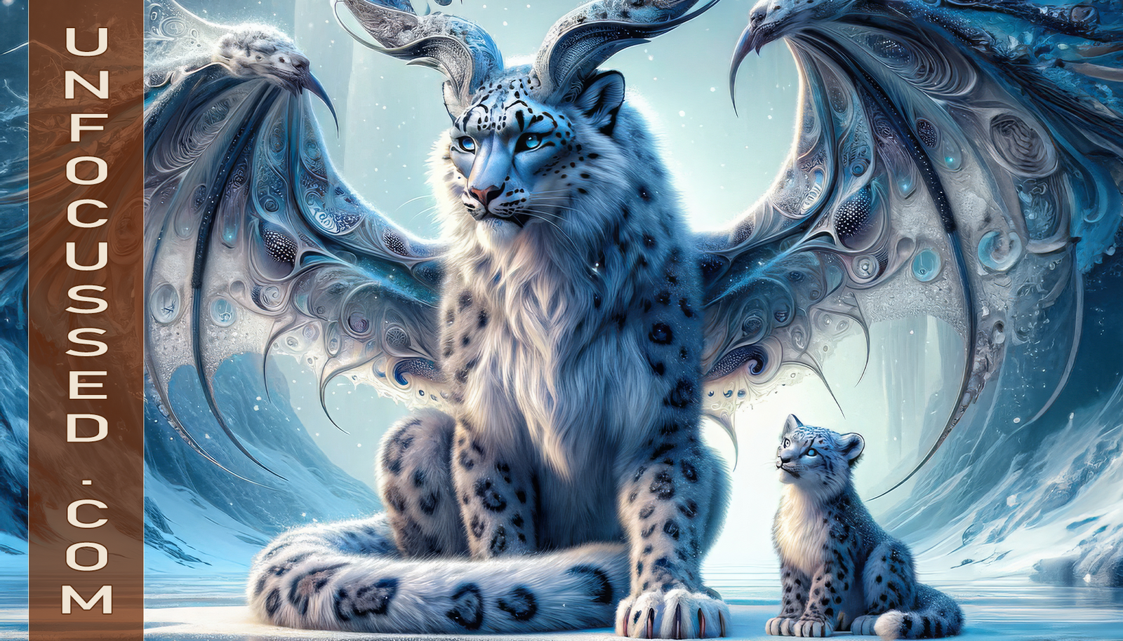 Frostwing Chronicles: The Serenity of Snowbound Spirits