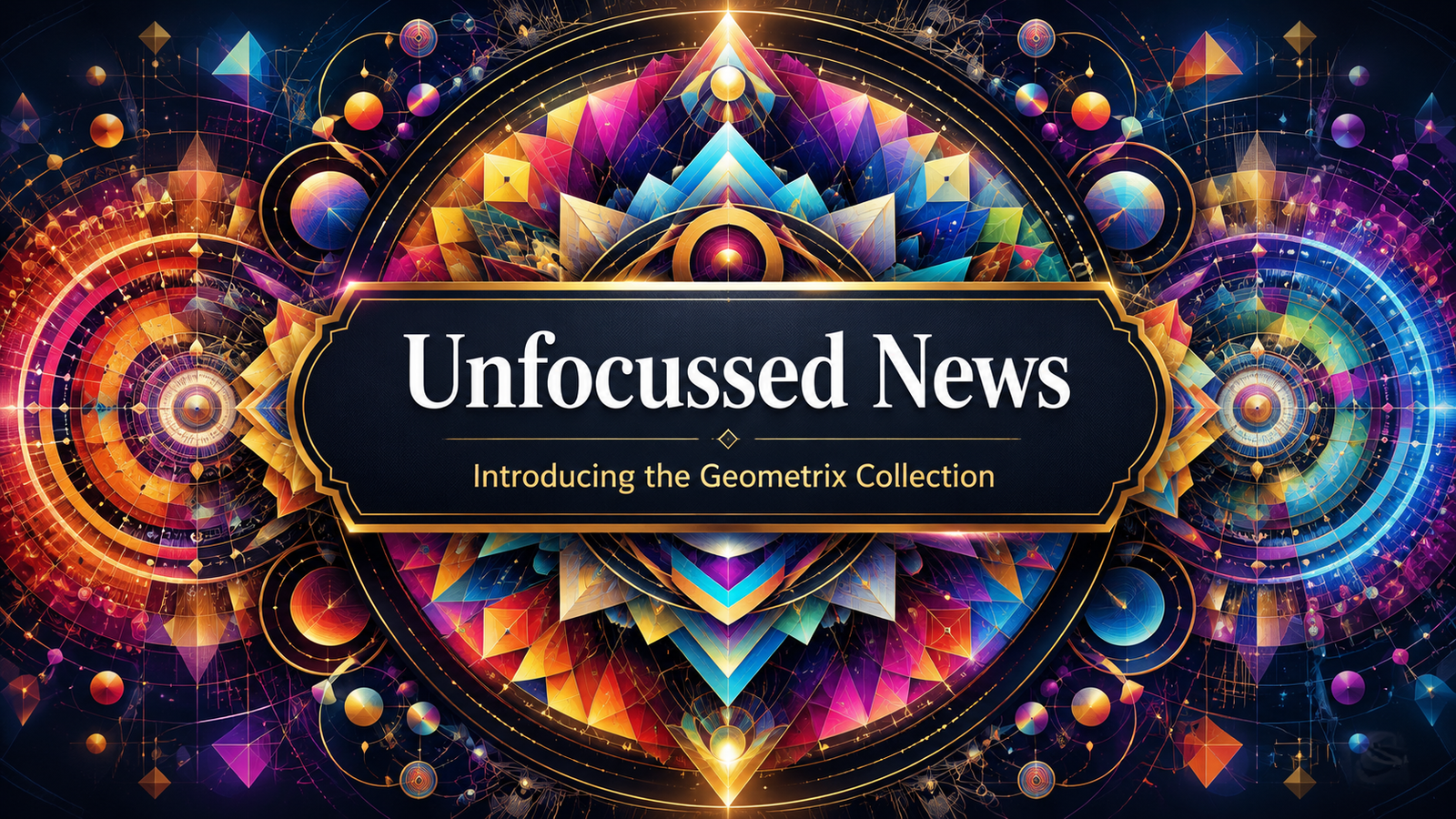 Geometrix Collection announcement poster