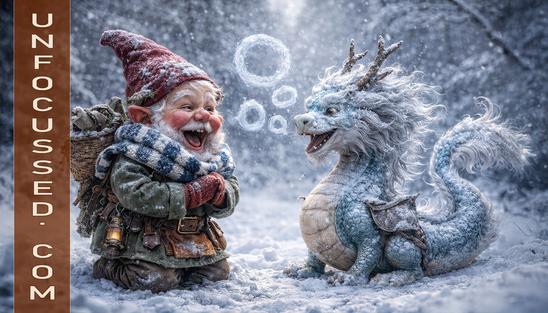 Giggles in the Glade of Frozen Fire