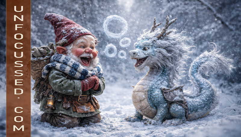 Giggles in the Glade of Frozen Fire
