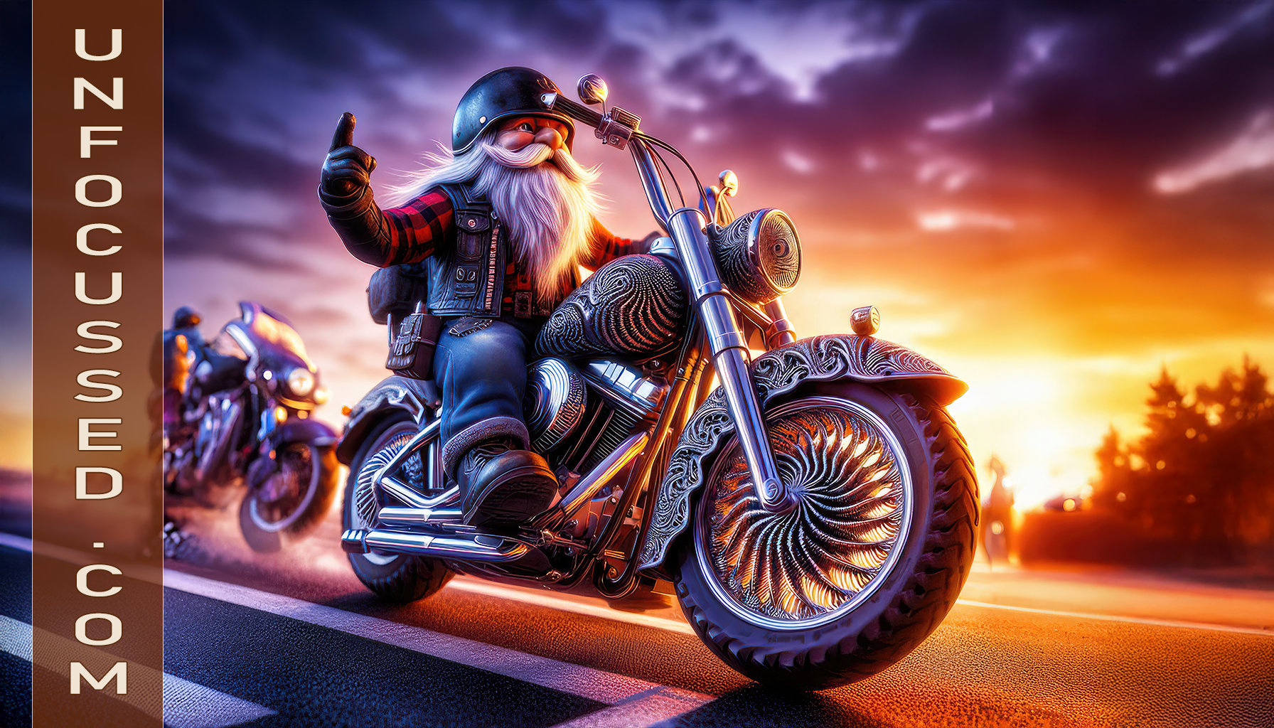 Gnome on a Chrome Crusade – Unfocussed Photography & Art