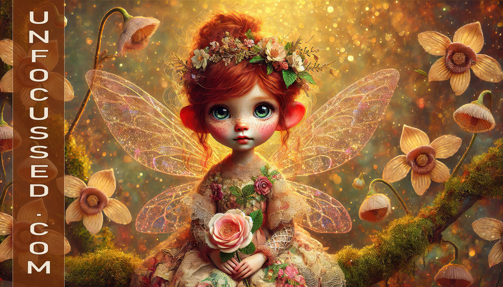 Golden Glow of Fairy Lights