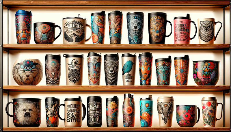 Sip in Style: Introducing Our Graphic Tumblers & Mugs Collection