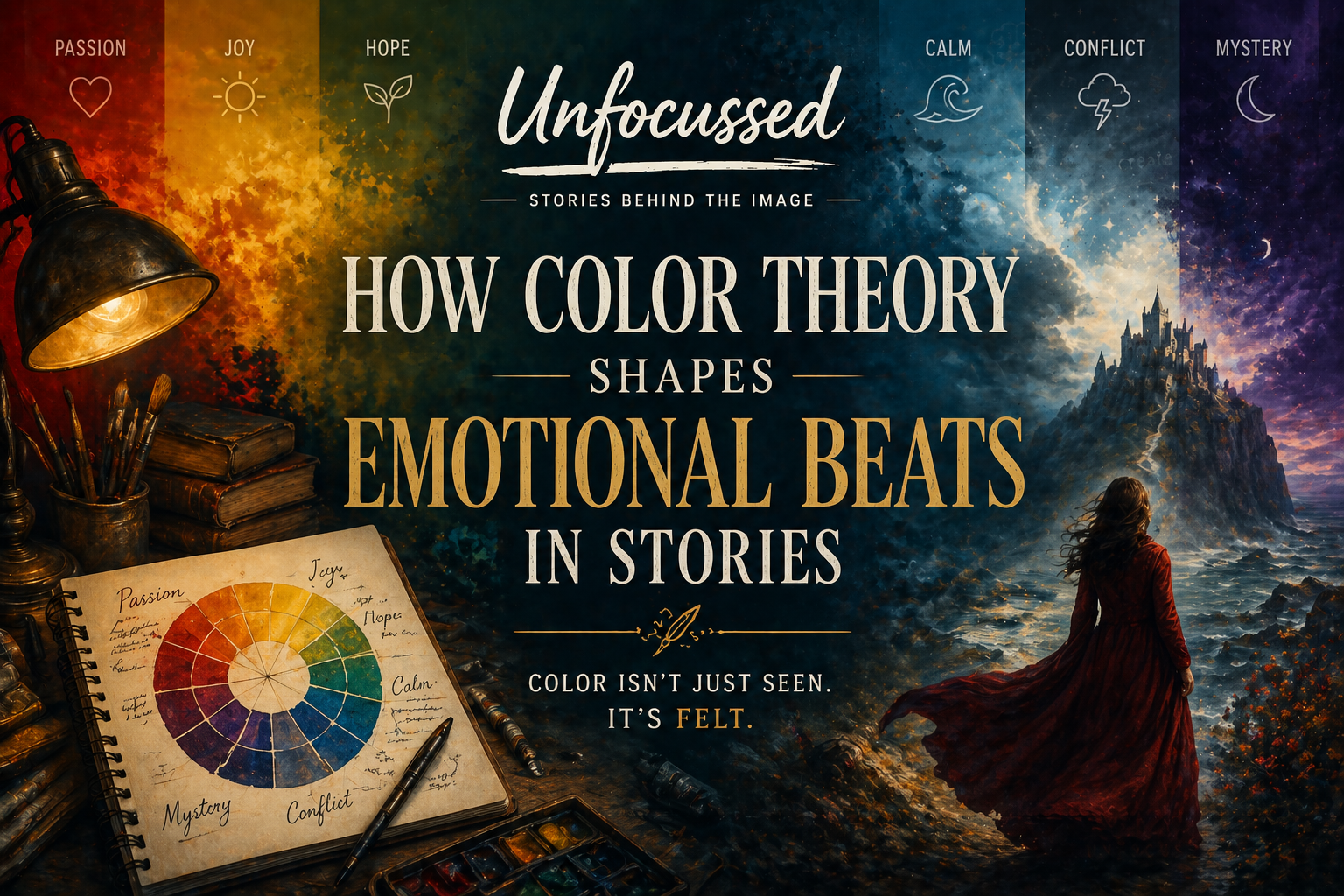 How Color Theory Shapes Emotional Beats in Stories